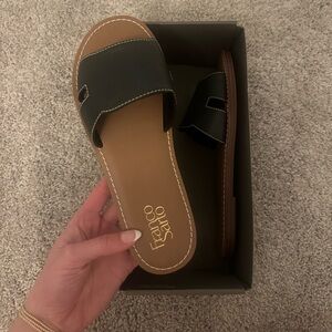 Franco Sarto Slide Sandals